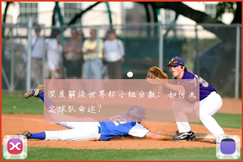 深度解读世界杯小组分数:如何决定球队命运?