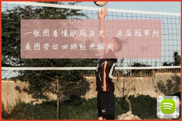 一张图看懂欧冠历史：历届冠军列表图带你回顾经典瞬间